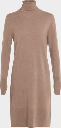 Joseph Turtleneck Cashmere Sweater Dress