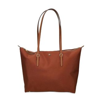 Ralph Lauren Tote Bags, female, Brown, Size: ONE SIZE Keaton 26 Tote Medium