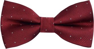 Alizeal Bow Ties For Men Bow tie Tuxedo Solid Color, Maroon(Size: One Size)