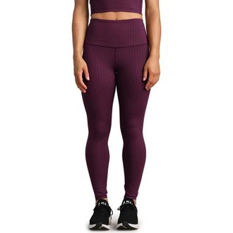 Rhone Revive 7/8 Leggings in Mulberry Houndstooth at Nordstrom, Size X-Large