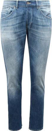 Dondup Skinny Fit Broek Gemaakt in Itali&euml; - Heren - Slim Fit Jeans - Blauw - W30 - Denim - Jeans
