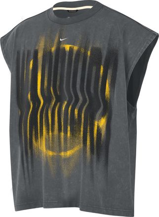 Nike Golden State Warriors Standard Issue Nike Mens Sleeveless Basketball Top in Grey | IQ1725-068