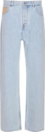 Dr&ocirc;le de Monsieur Heldere Blauwe Ribbel Jeans Ritssluiting - Heren - Regular Fit Jeans - Blauw - W32 - Katoen - Jeans