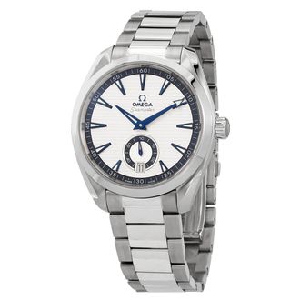 Omega Pre-owned Omega Aqua Terra Automatic Chronometer Silver Dial Mens Watch 220.10.41.21.02.004