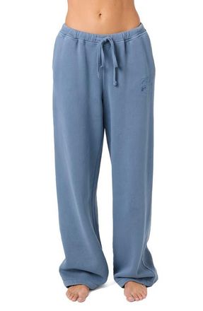 O'Neill OG Circle Surfer Wide Leg Sweatpants in Blue Fusion at Nordstrom, Size Xx-Large