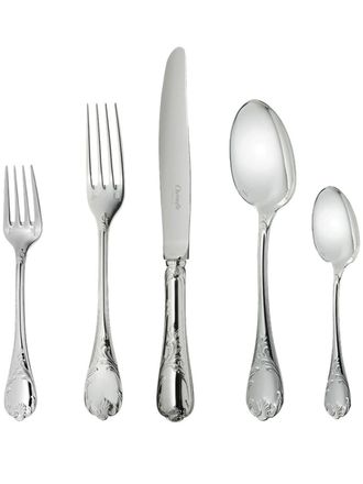 Christofle Set di 5 posate Marly - Argento