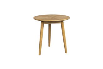 White Label Mesa auxiliar de madera marr&oacute;n