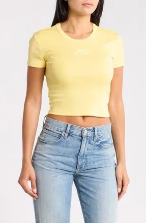 BOSS Delanor Cotton T-Shirt in Medium Yellow at Nordstrom Rack, Size Xx-Large