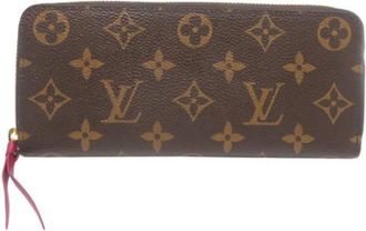 Louis Vuitton Pre-owned Wallets, female, Brown, Size: ONE SIZE Pre-owned Vintage Canvas Wallet
