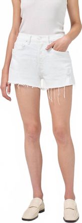 Citizens Of Humanity Annabelle Denim Short In White