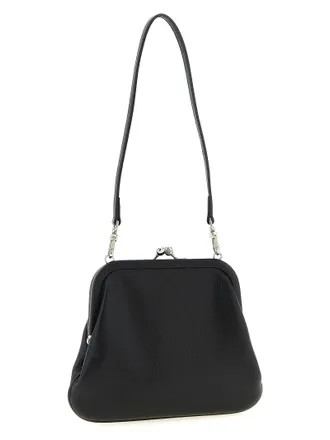 Vivienne Westwood Metal Orb Logo Clutch - Black