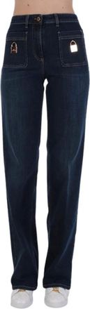 Elisabetta Franchi Dames, Jeans, Blauw, Maat: W29
