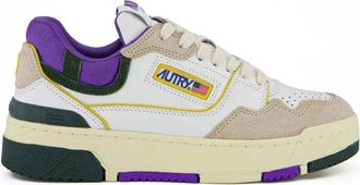 Autry Witte Sneakers Chic Stijl - Dames - Sneakers - Veelkleurig - 38 EU - Su&egrave;de - Schoenen