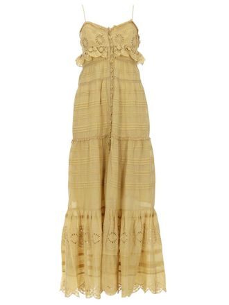Isabel Marant Paule Cotton Eyelet Lace Dress
