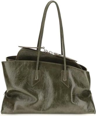 The Attico La Passeggiata Medium Tote - - Bags - Donna - Verde - ONE SIZE