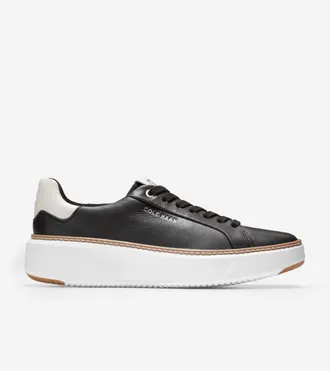 Cole Haan Womens GrandPr&oslash; Topspin Sneakers - Black Size 10.5