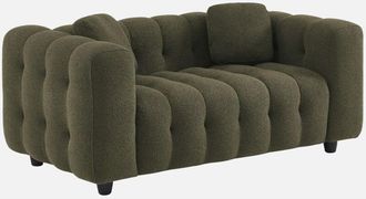 Sweeek Sof&aacute; De 2 Plazas, Tapizado En Borreguito