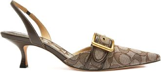 Coach Sandali con monogramma jacquard - Toni neutri