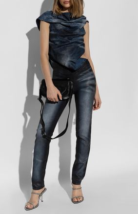 Diesel Jumpsuit DE-CLODIA-FSG, Womens, Navy Blue