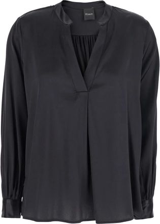 Pla&icirc;n Plain, Dames, Blouses & Shirts, Zwart, Maat: S Zijde