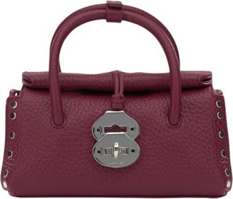 Zanellato Dotta Baby - Dames - Handtassen - Roze - ONE Size - Katoen - Tassen