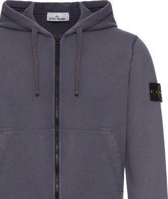 Stone Island Hoodie Full Zip Sweatshirt