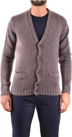 Marc Jacobs Gem&ecirc;leerd Paars Vest - Heren - Vesten - Beige - S - Leer - Truien & Vesten