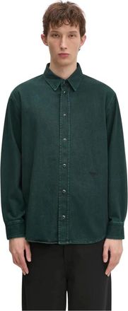 032c Hombre, Camisas, Verde, Talla: L