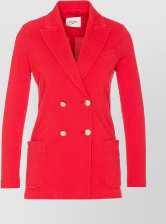 Circolo 1901 double-breasted jacket gold buttons