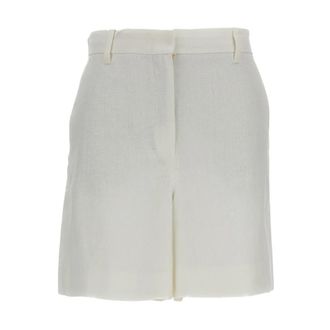 Max Mara Short Shorts - female - Max Mara - Casual Shorts - White - 2XS - Shorts