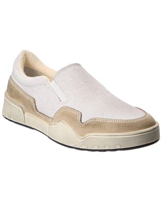 Isabel Marant Delle Canvas & Suede Slip-On Sneaker