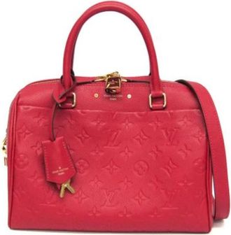 Louis Vuitton Pre-owned Canvas Handtas - Dames - Vintage Handtas - Rood - ONE Size - Vintage