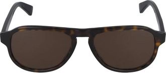 Bottega Veneta Bv 1292S Zonnebril - Heren - Zonnebrillen - Bruin - 55 MM - Accessoires