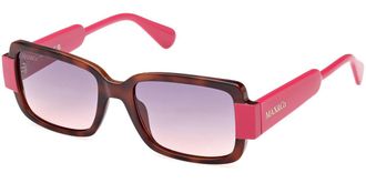 Max & Co. MO0074 56W Womens Sunglasses Tortoiseshell Size 53