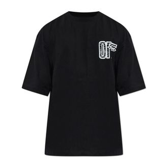 Off-white Heren, Tops, Zwart, Maat: XL Katoen