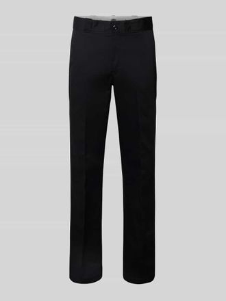 Dickies Straight Fit Stoffhose mit Ges&auml;&szlig;taschen in Black, Gr&ouml;&szlig;e 32/32