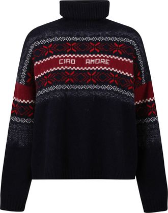 Giada Benincasa Ciao Amore Turtleneck Sweater