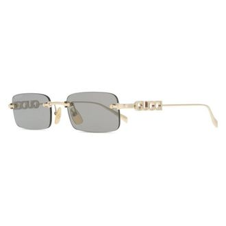 Gucci Grey Rectangular Mens Sunglasses GG1808S 003 52