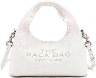 Marc Jacobs White The Micro Crossbody Sack Bag