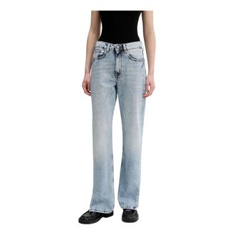 Karl Lagerfeld Dames, Jeans, Blauw, Maat: W25 L32 Denim