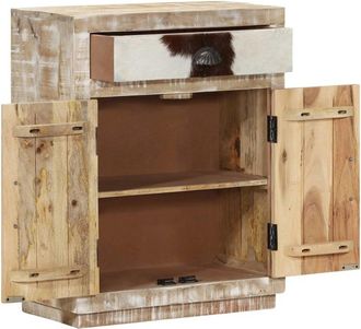 vidaXL Sideboard 23.6x11.8x29.5 Solid Mango Wood, 249862