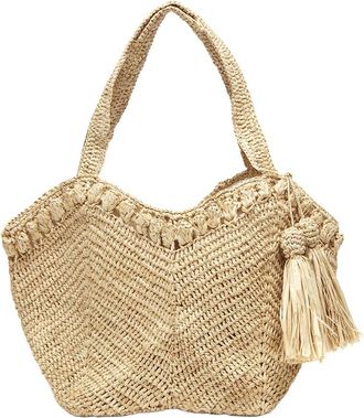 Mar Y Sol Bonnie Raffia Satchel