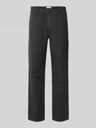 Marc O'Polo Denim Marc OPolo Denim Relaxed Fit Chino aus Baumwolle-Leinen-Mix Modell FILIP RELAXED in Graphit, Gr&ouml;&szlig;e XXL