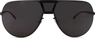 Mykita x Rimowa Occhiali da sole a mascherina - Nero