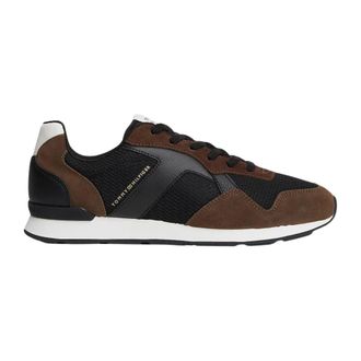 Tommy Hilfiger Schoenen, Heren, Bruin, 42 EU, Sneakers