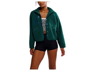 Free People Movement Hit The Slopes Jacket Womens Jacket Evergreen : XS (Womens 0-2), Polyester