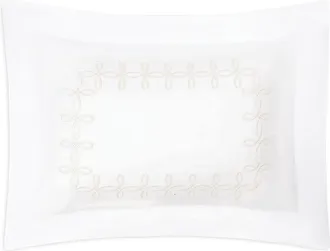 Matouk Gordian Knot Egyptian Cotton Percale Pillow Sham in Cream at Nordstrom, Size Standard