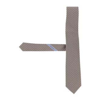 Ferragamo Heren, Accessoires, Bruin, Maat: ONE Size Zijde