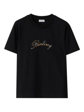 Burberry Black Logo T-shirt