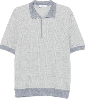 Gran Sasso Polo a quadri - Grigio